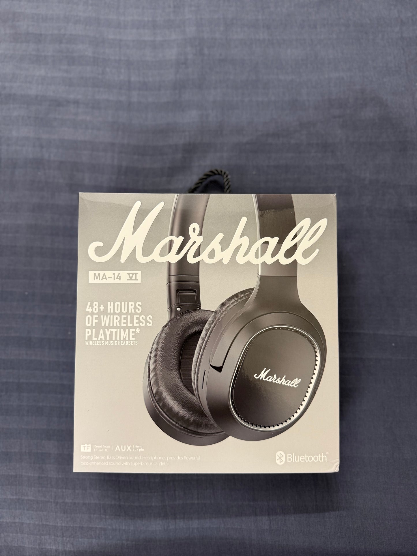 Marshall Major VI Bluetooth Headphone - 48+ hours of wireless playtime