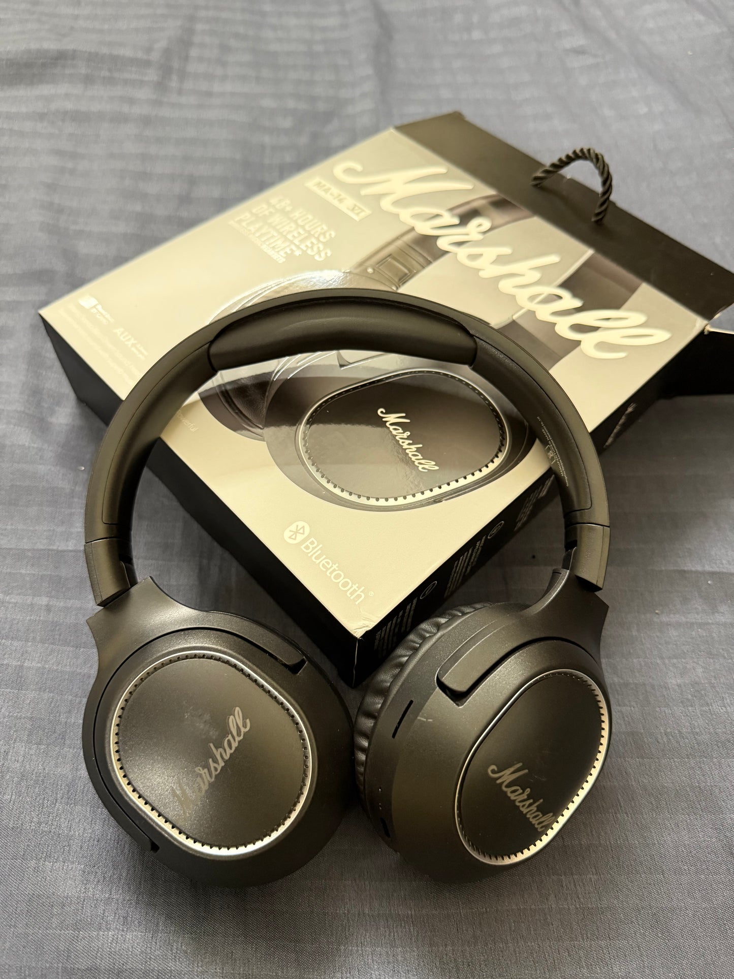 Marshall Major VI Bluetooth Headphone - 48+ hours of wireless playtime